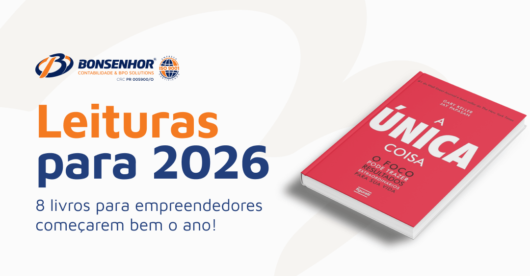 Leituras para 2026 8 livros para método, foco e crescimento