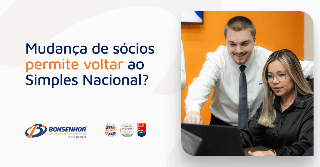 Mudança de sócios permite voltar ao Simples Nacional?
