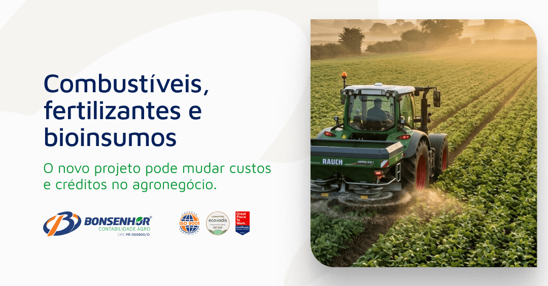 Projeto dos combustíveis altera regras para insumos agropecuários: o que acompanhar